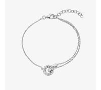 Hot Diamonds Willow Rope Silver Bracelet DL692