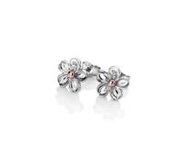 Hot Diamonds Women's Forget Me Not Earrings in Silver | Size: 12mm Hot Diamonds Silver 12mm