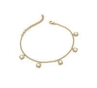 Hot Diamonds X GEM Square Bracelet Gold