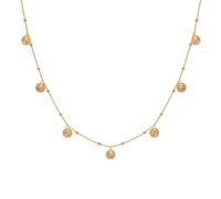 Hot Diamonds X Golden Edit 18ct Gold Plated Droplet Chain