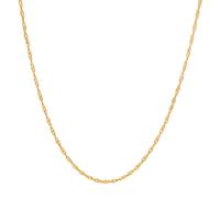 Hot Diamonds X Golden Edit 18ct Gold Plated Singapore Chain