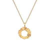 Hot Diamonds X Golden Edit Believe 18ct Gold Plated Pendant