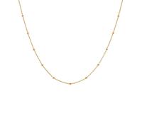 Hot Diamonds x Golden Edit Embrace Beaded Gold Tone Cable Chain 32-39cm