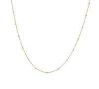Hot Diamonds Embrace 18ct Gold Plated Beaded Cable Chain CH098