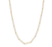 18ct Gold Plated Silver Embrace Twisted Wired Chain - 50cm CH111