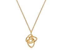 Hot Diamonds x Golden Edit Hd X Ge Endless Pendant DP1085 - Modern Style | Acotis Diamonds - 18ct Gold Plated / Sterling Silver / Diamond