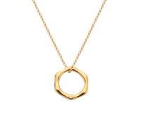 Hot Diamonds X Golden Edit Fluid Gold Plated Diamond Pendant