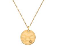 Hot Diamonds X Golden Edit Lunar 18ct Gold Plated Large Pendant