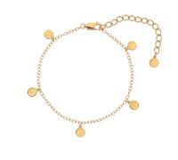 Hot Diamonds X Golden Edit Lunar 18ct Gold Plated Station Bracelet