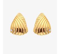 Hot Diamonds X Golden Edit Paris Gold Plated Diamond Stud Earrings DE839