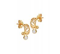 Hot Diamonds x Golden Edit Revolve Gold Tone Hoop Earrings 5mm