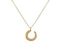 Hot Diamonds x Golden Edit Selene Gold Tone Necklace 1.6 x 1.6cm, 40 - 45cm