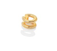 Hot Diamonds x Golden Edit Spirit Gold Tone Double Ear Cuff