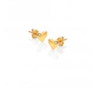 Hot Diamonds x Jac Jossa 18ct Gold Plated Sterling Silver Desire Stud Earrings DE781