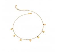 Hot Diamonds x Jac Jossa 18ct Gold Plated Sterling Silver Lunar Choker DN148 - 18ct Gold Plated Sterling Silver