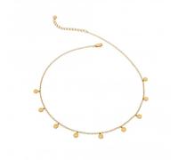 Hot Diamonds x Jac Jossa 18ct Gold Plated Sterling Silver Lunar Necklace DN149 - Premium - 18ct Gold Plated Sterling Silver