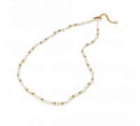 Hot Diamonds x Jac Jossa Calm Pearl Necklace DN157 - Gold Plated / Sterling Silver / Pearl / Diamond
