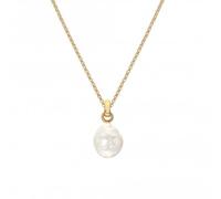 Hot Diamonds x Jac Jossa Calm Pearl Pendant DP897 - Distinctive Detail | Acotis Diamonds - Gold Plated / Sterling Silver / Pearl / Diamond