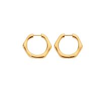 Hot Diamonds X Jac Jossa Fluid Gold Plated Diamond Earrings