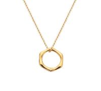 Hot Diamonds X Jac Jossa Fluid Gold Plated Diamond Pendant