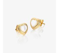 Hot Diamonds X Jac Jossa Heart Mother Of Pearl Stud Earrings DE790