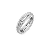 Hot Diamonds X Jac Jossa Spirit Sterling Silver Duo Ring