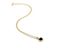Hot Diamonds X JJ Heart Pendant Black