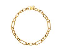Hot Diamonds x Tasha Ghouri 18ct Gold HD X TG Statement Link Bracelet DL685 - Sterling Silver / 18ct Gold Plated / Diamond