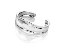 Hot Diamonds x Tasha Ghouri Sterling Silver HD X TG Bangle DC204 - Elegant Styling | Acotis - Sterling Silver / Diamond