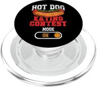 Hot Dog Adult Hot Dog Eating Contest Mode On PopSockets PopGrip for MagSafe