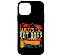 Hot Dog Adult I Don't Always Eat Hot Dogs Oh Wait, Yes I Do Case for iPhone 12 mini