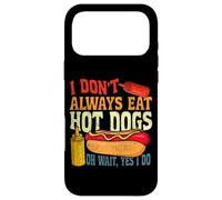 Hot Dog Adult I Don't Always Eat Hot Dogs Oh Wait, Yes I Do Case for iPhone 17 Pro Max
