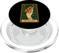 Hot Dog Bun Lover Foodie Food Lover The Hot Dog Tarot Card PopSockets PopGrip for MagSafe
