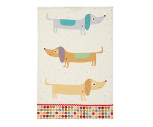 Hot Dog Dachshund 100% Cotton Tea Towel ULSTER WEAVERS BNWT- Post W/wide 022HOT
