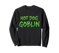 Hot Dog Goblin Funny Viral Gen Z Meme Hotdog Costume Glizzy Sweatshirt