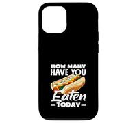 Hot Dog Lover How Many Have You Eaten Today Case for iPhone 12/12 Pro