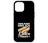 Hot Dog Lover How Many Have You Eaten Today Case for iPhone 12 Pro Max