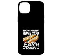 Hot Dog Lover How Many Have You Eaten Today Case for iPhone 14 Plus