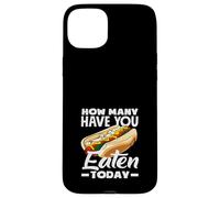 Hot Dog Lover How Many Have You Eaten Today Case for iPhone 15 Plus