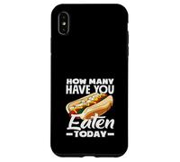 Hot Dog Lover How Many Have You Eaten Today Case for iPhone XS Max
