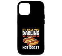 Hot Dog Lover If I Call You Darling Hot Dogs Case for iPhone 12/12 Pro