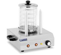 Hot Dog Maker 2 Heating Rods 422 W - Hot Dog Makers by Royal Catering Silver