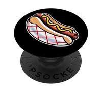 Hot Dog Mustard Frankfurter PopSockets Adhesive PopGrip