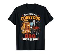 Hot Dog Present Smoked Barbecue Apparel Funny Coney Dog T-Shirt