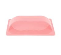 Hot Dog Slicing Tool, Plastic Sausage Cutter Kitchen Hand Cutting Machine for BBQ Outdoor Camping Grill, 5.5x3.7x1.3in (Pink)