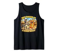 Hot Doggin It Oatman Arizona Funny Tank Top