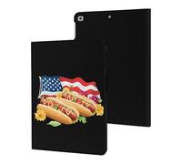 Hot Dogs U.S. Flag Compatible with iPad Protective Case ipad 2017/2018/Air1/Air2 (9.7in)