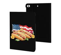 Hot Dogs U.S. Flag Compatible with iPad Protective Case ipad Mini 1/2/3/4/5 (7.9in)