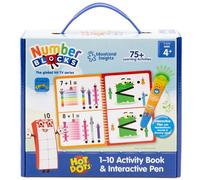 Hot Dots 1-10 Numberblocks Activity Book & Interactive Pen - Early Math Learning