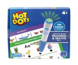 Hot Dots Learn At Home Reading & Math's Set 1